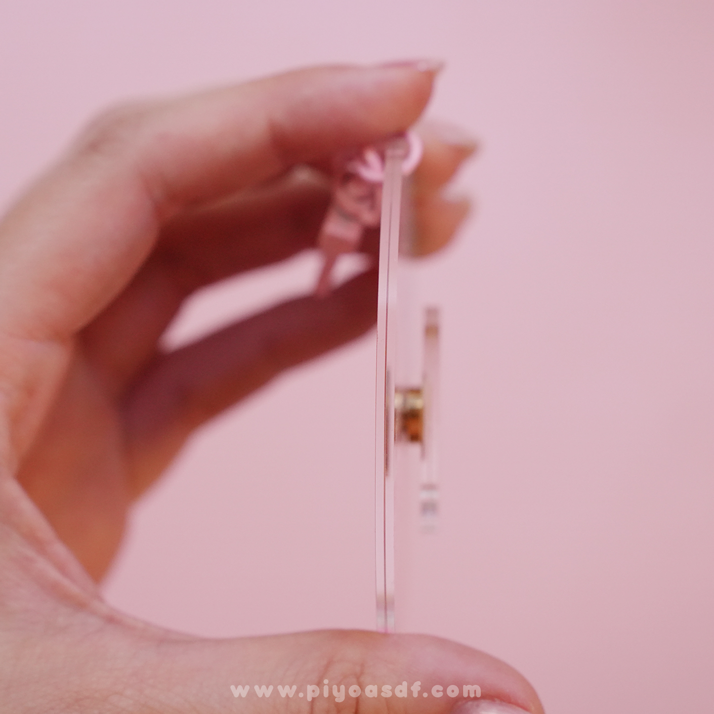 Llavero ruleta creativa Piyoasdf (¡Gira!)