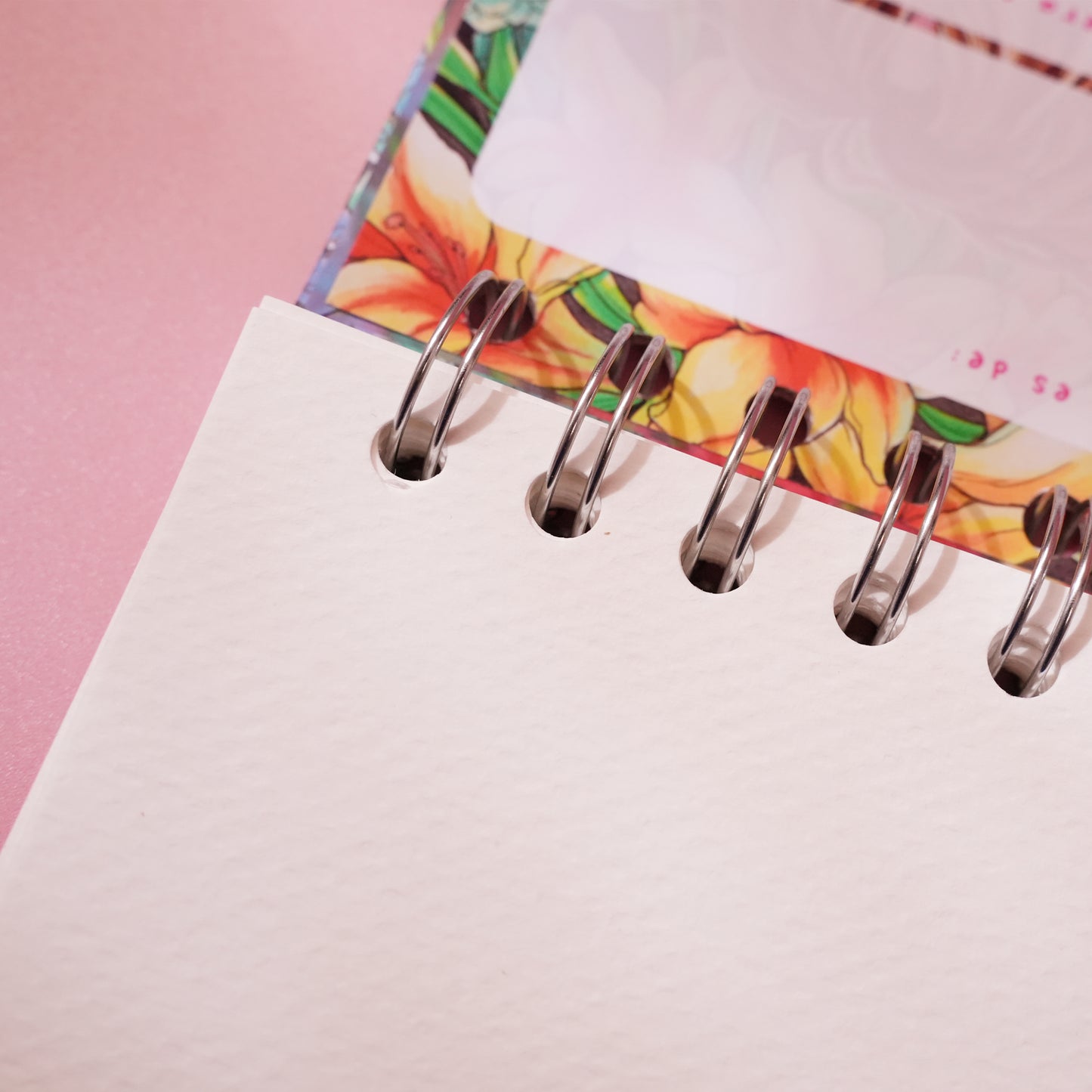 Croquera "Flores en el tiempo" (Para dibujar / pintar)