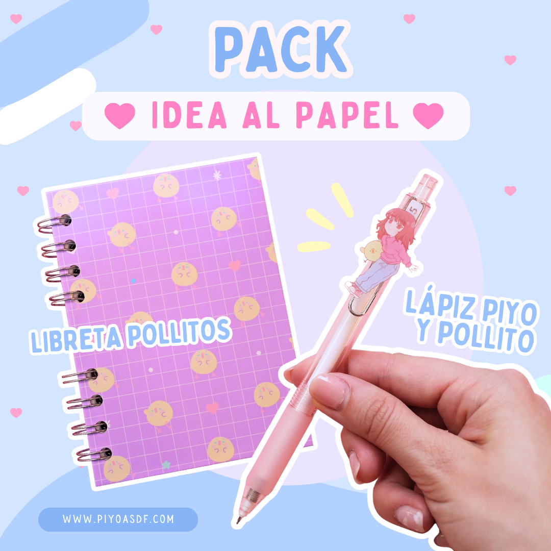 PROMO PACK: Idea al papel ✏️