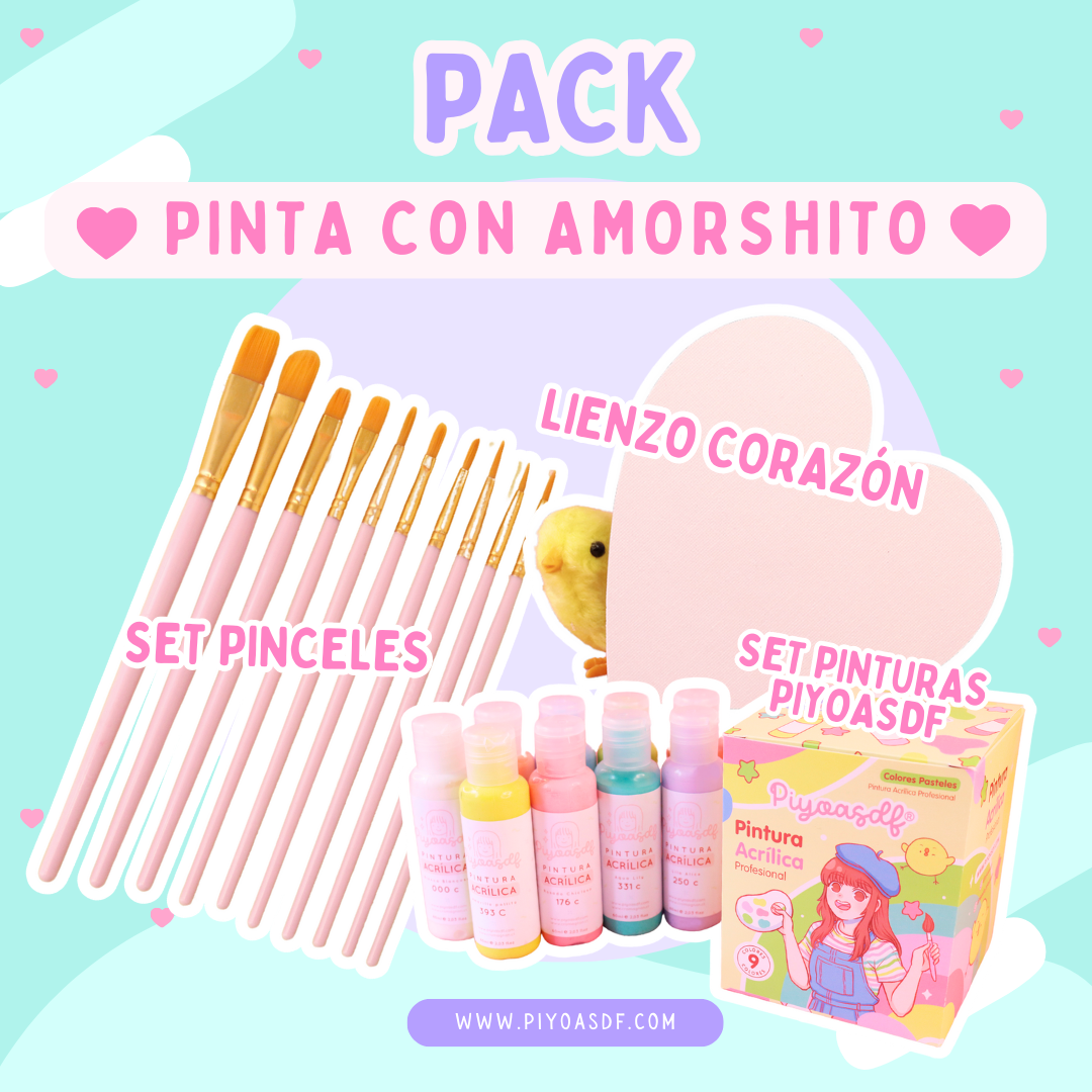 PROMO PACK: Pinta con amorshito 💗