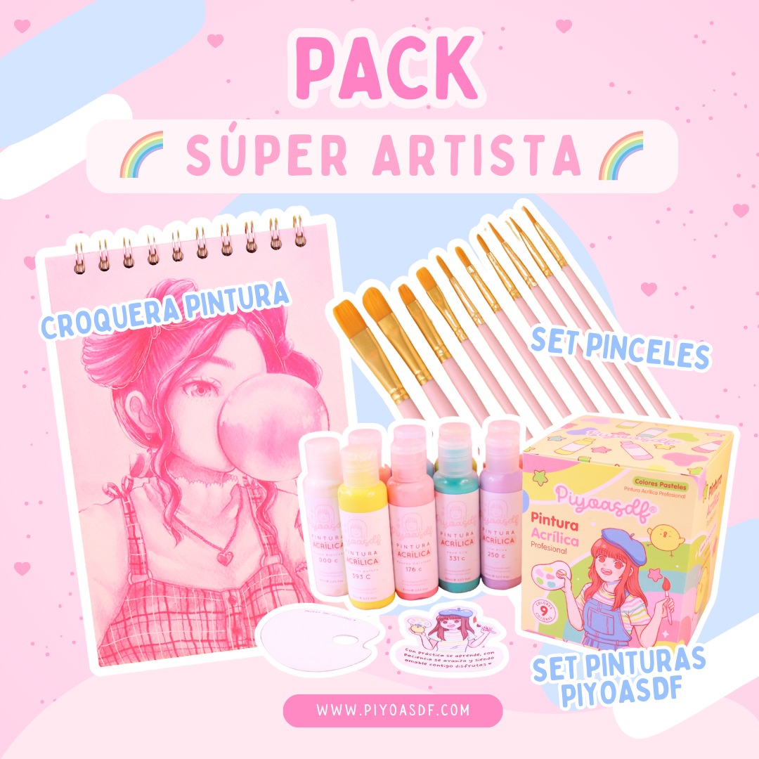 PROMO PACK: Súper artista 🌈