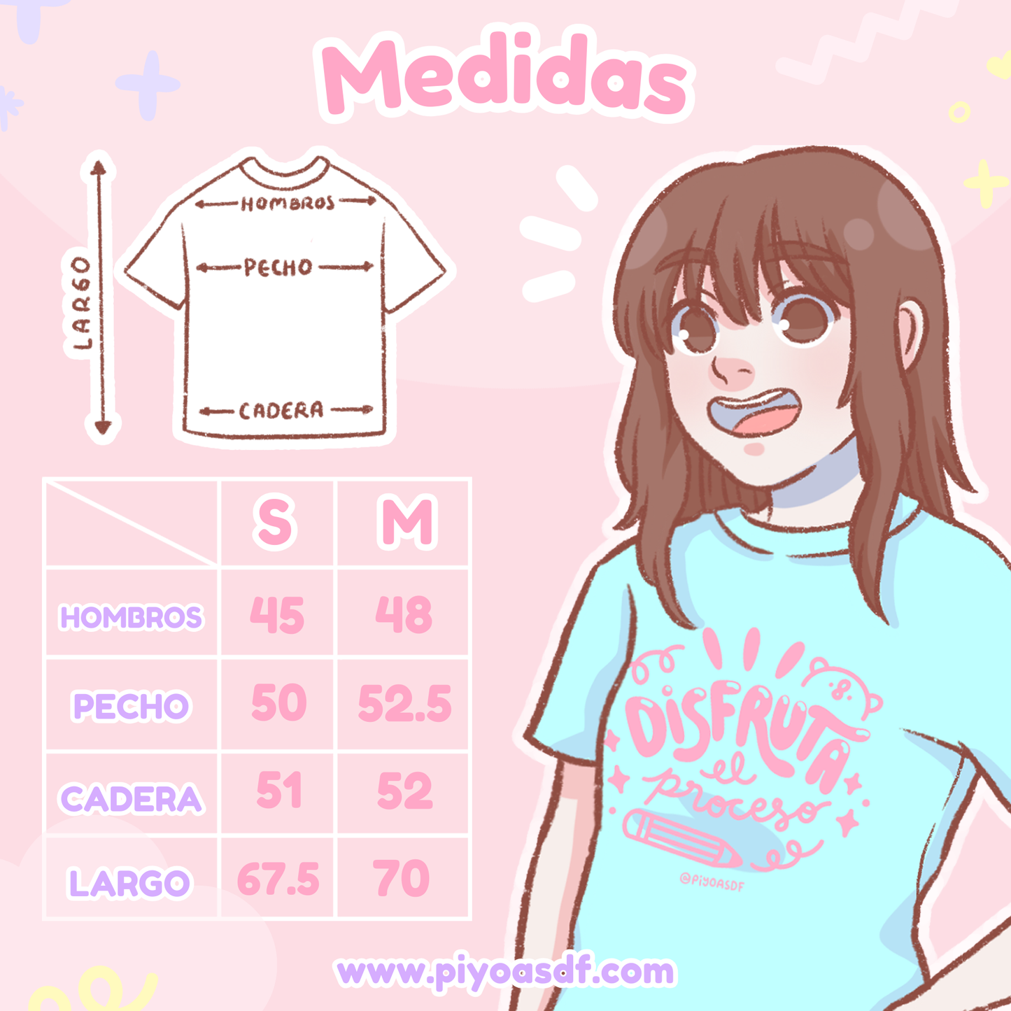 Polera "Disfruta el proceso"