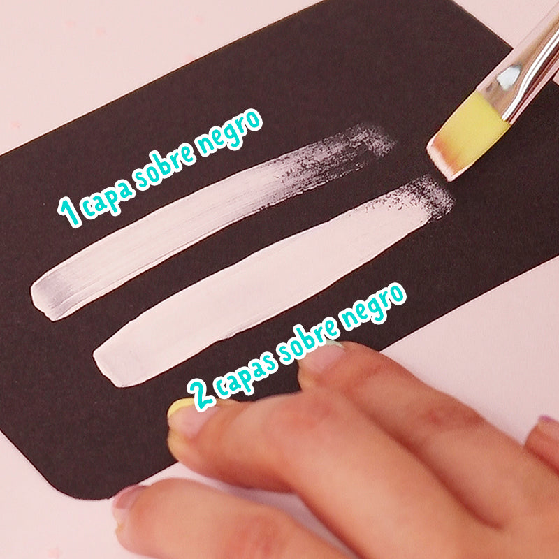 Pinturas acrílicas profesionales Piyoasdf (Set de 9 colores)