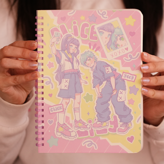 Libreta Lily y Alice (¡Hojas de puntito!)