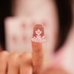 Lámina de stickers Piyo y pollito (¡Transparentes!)