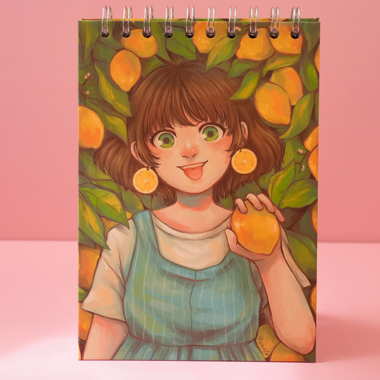 Croquera "Limón" (Para dibujar / pintar)