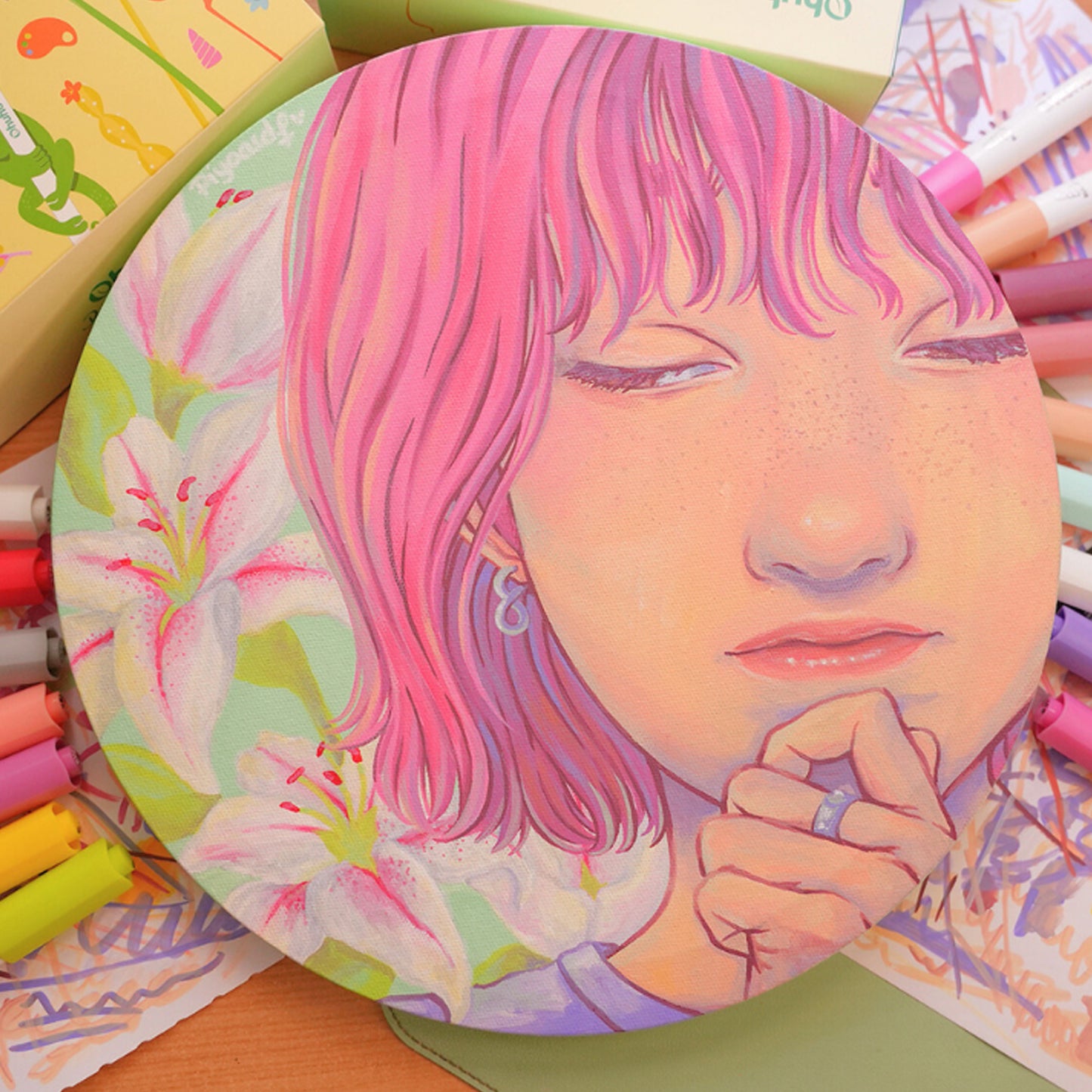 “Más allá de la incertidumbre” – Obra original