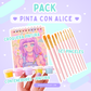 PROMO PACK: Pinta con Alice 💜