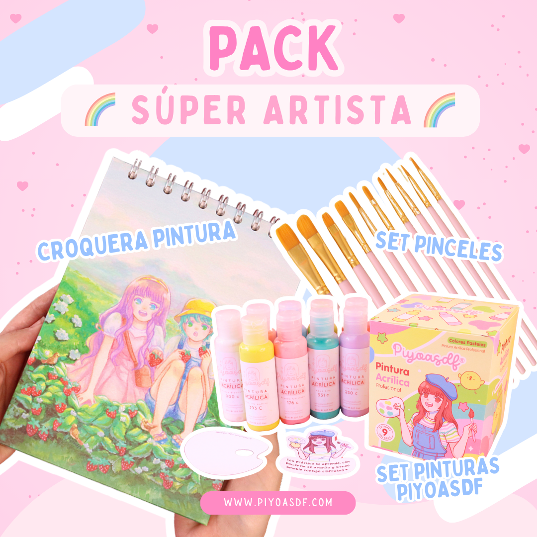 PROMO PACK: Súper artista 🌈
