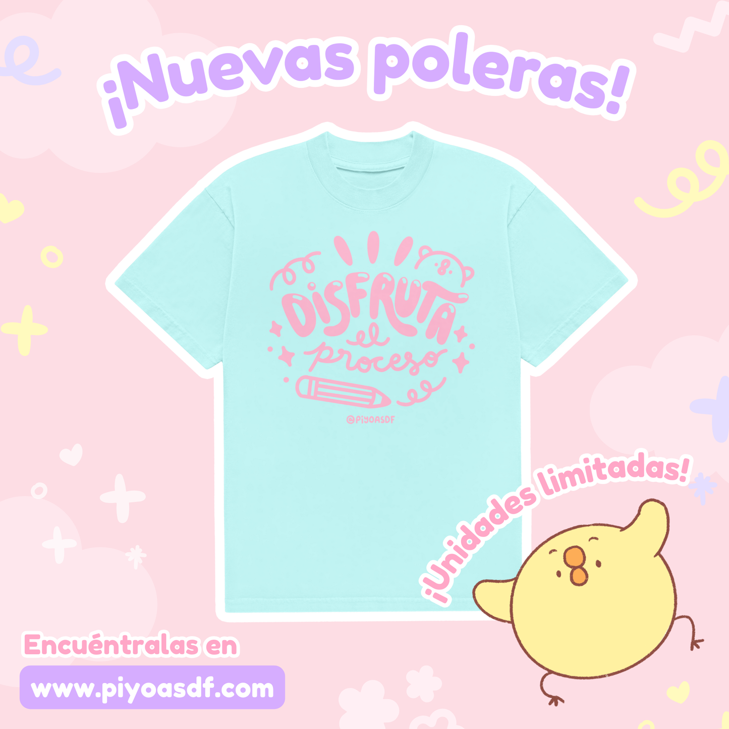 Polera "Disfruta el proceso"