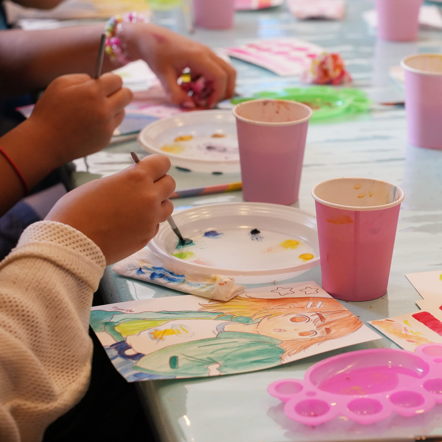 TALLER: "¡Pinta personajes con acuarelas!" (Con Piyoasdf)